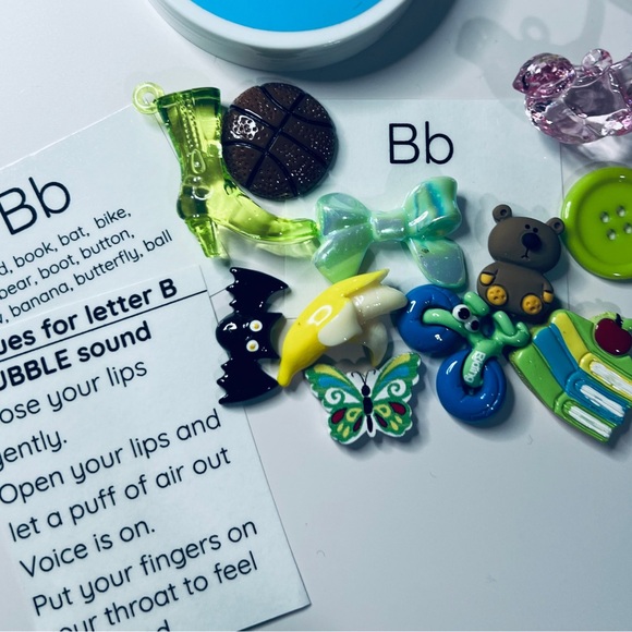 Alphabet Set 260 Objects Beginning Sound Mini Objects  Montessori Sound Objects - Picture 5 of 6